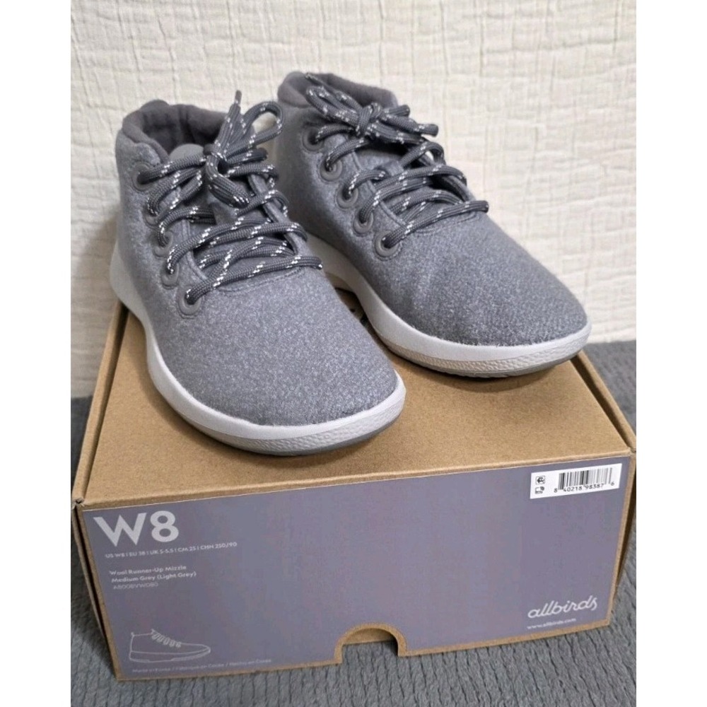 NEW Allbirds Wool Runner‎ Up Mizzle Shoes Women Athletic Running Sneakers Sz 8